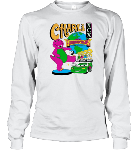 Charli Xcx Live At Fuddruckers Branson Missouri It'S Charli Baby Vroom Vroom Brian Robert Jones Long Sleeved T-shirt