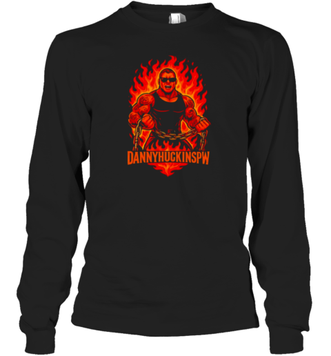 Dannyhuckinspw Chainman From H3ll Long Sleeved T-shirt
