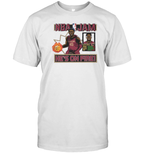 Donovan Mitchell Cleveland Cavaliers Homage Unisex NBA Jam T-Shirt