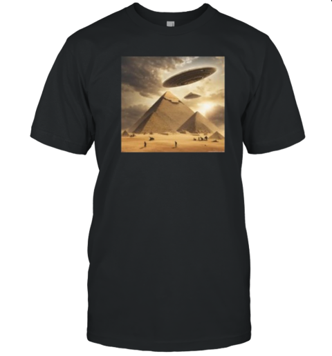 Dustin Anderson Wearing Alien Pyramids 2025 T-Shirt