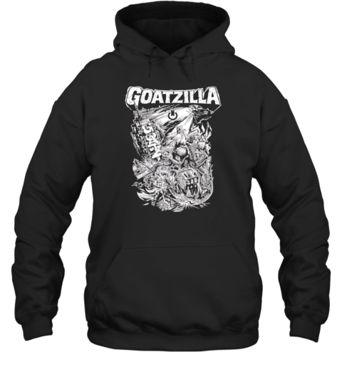 Goatzilla Punk Kaiju Unisex Hoodie