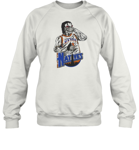 Jalen Brunson Three Point Celebration Natives New York Knicks Unisex Sweatshirt