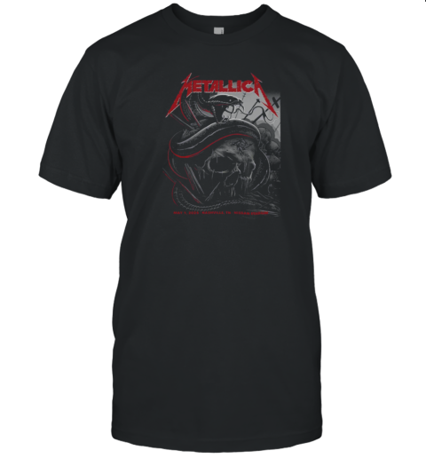 Metallica M72 Nashville Night 1 At Nissan Stadium On May 1 2025 North American Tour Unisex T T-Shirt