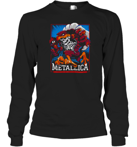Metallica M72 Virginia Tech At Lane Stadium In Blacksburg Virginia United States On May 7 2025 M72 World Tour Unisex T Long Sleeved T-shirt