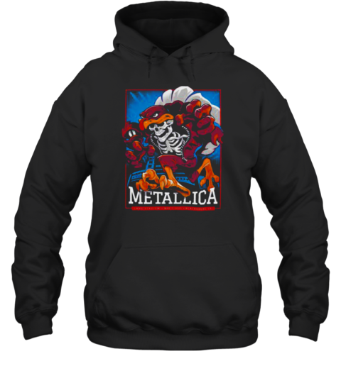 Metallica M72 Virginia Tech At Lane Stadium In Blacksburg Virginia United States On May 7 2025 M72 World Tour Unisex T Unisex Hoodie