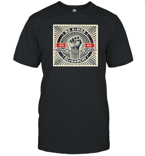 No Kings No Oligarchy T-Shirt
