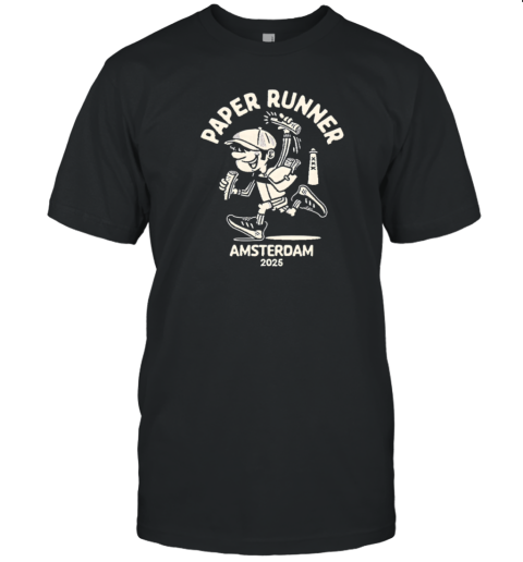 Paper Runner Amsterdam 2025 T-Shirt