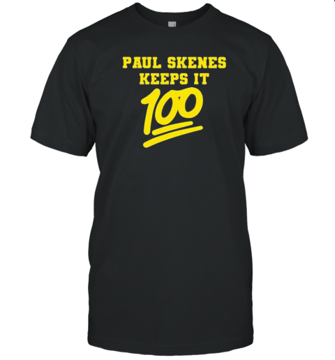 Paul Skenes Keeps It 100 Pittsburgh Pirates Baseball T-Shirt Paul Skenes Keeps It 100 Pittsburgh Pirates Baseball T-Shirt