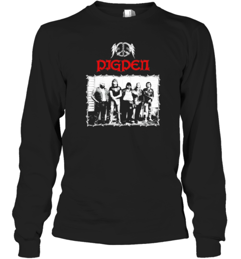 Pig Pen Peace Photo Long Sleeved T-shirt