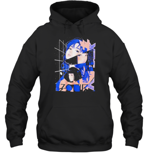 Space Symphony Anime Girl Unisex Hoodie
