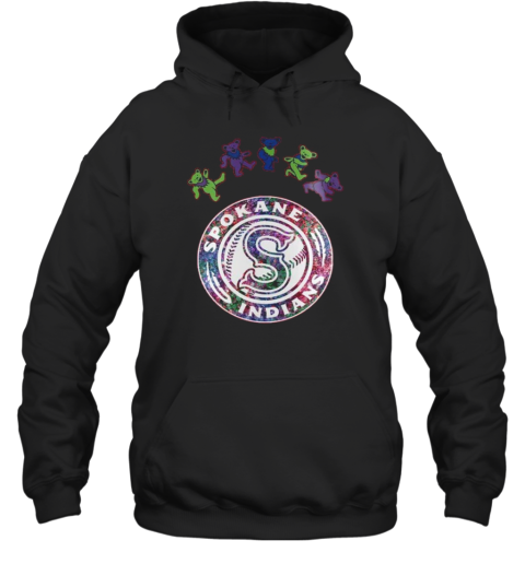 Spokane Indians Grateful Dead Night 60Th Anniversary 2025 Unisex Hoodie