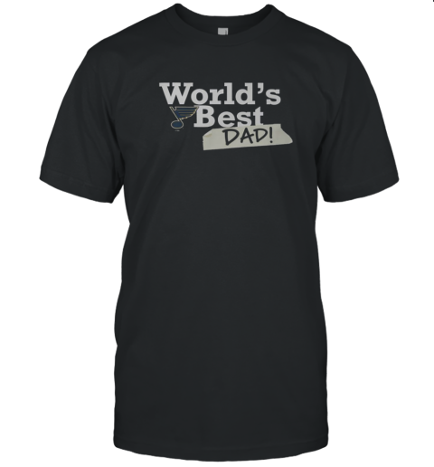 St Louis Blues World'S Best Dad T-Shirt