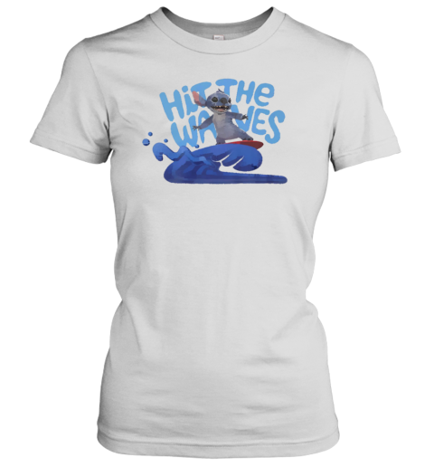 Stitch Hit The Waves Classic Women's T-shirt