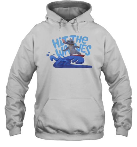 Stitch Hit The Waves Unisex Hoodie