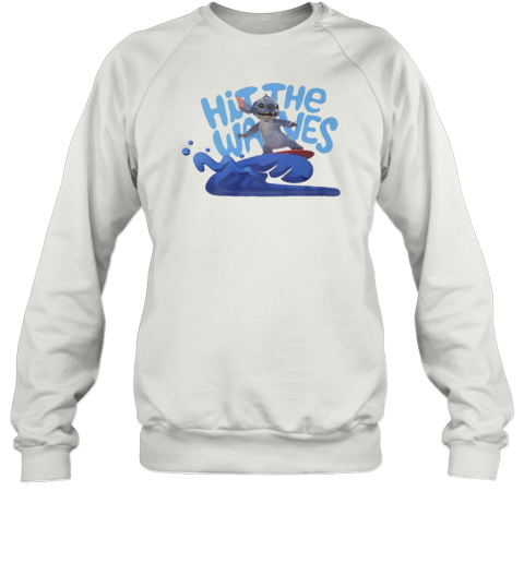 Stitch Hit The Waves Unisex Sweatshirt