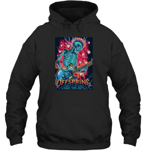 The Offspring Qudos Bank Arena May 11 2025 Tour Unisex Hoodie