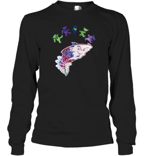 Tri City Dust Devils Grateful Dead Night 60Th Anniversary 2025 Long Sleeved T-shirt