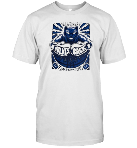 2025 Playoffs Minnesota Timberwolves Wolves Back T-Shirt