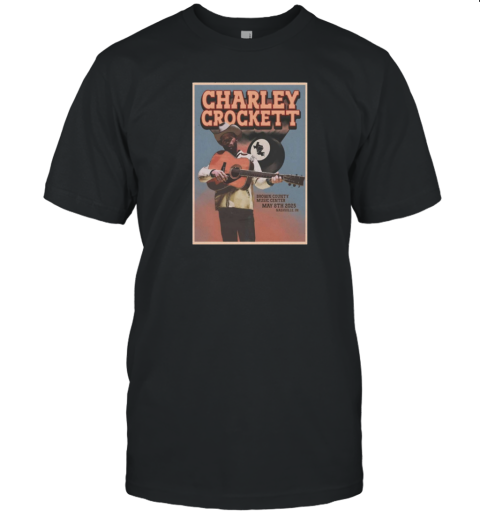 Charley Crockett Tour May 8 2025 Brown County Music Center Nashville IN T-Shirt