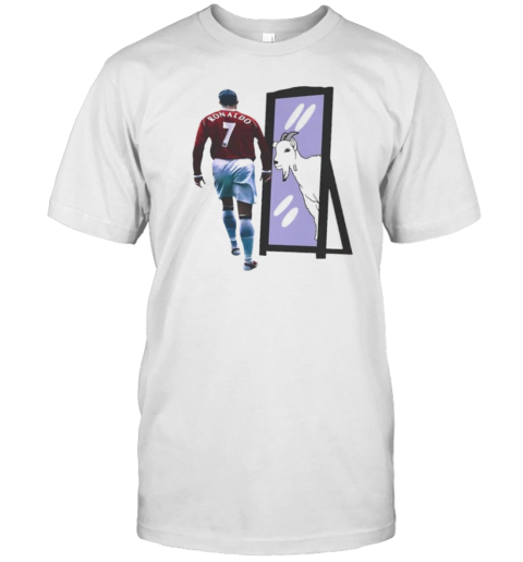 Cristiano Ronaldo CR7 Goat Mirror T-Shirt