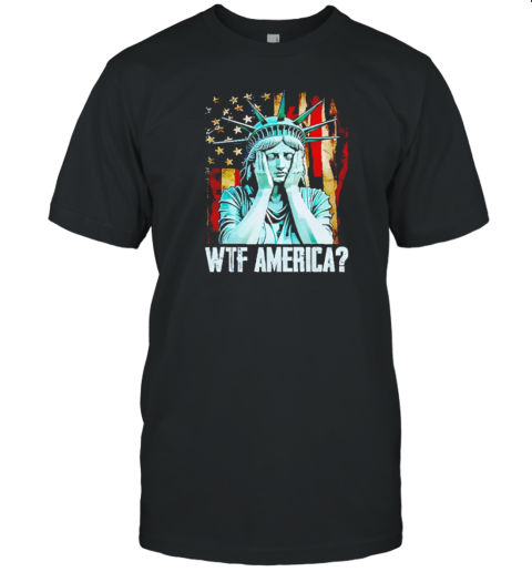 Disappointed Statue Of Liberty USA WTF American T-Shirt