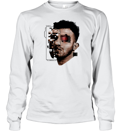 Encrypted Technology Robots Long Sleeved T-shirt