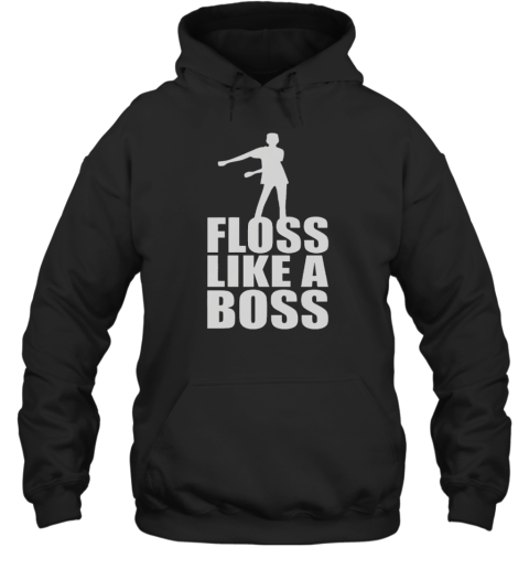 Floss Like A Boss Dance Logo Unisex Hoodie