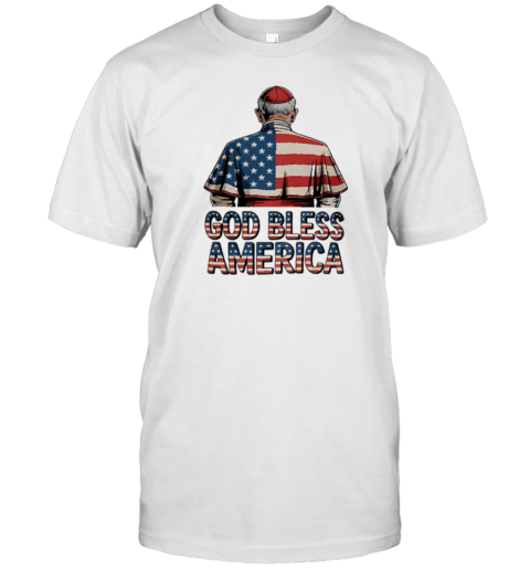 God Bless America Pope Leo XIV Robert Prevost T-Shirt