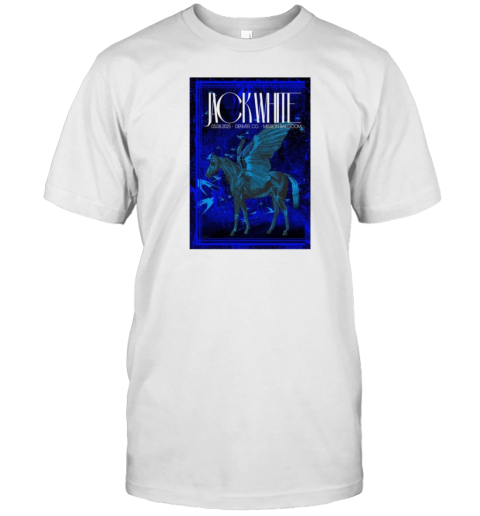 Jack White Tour May 8 2025 Mission Ballroom Denver CO T-Shirt