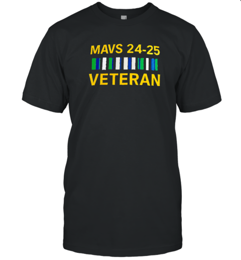 Mavs 24 25 Veteran T-Shirt