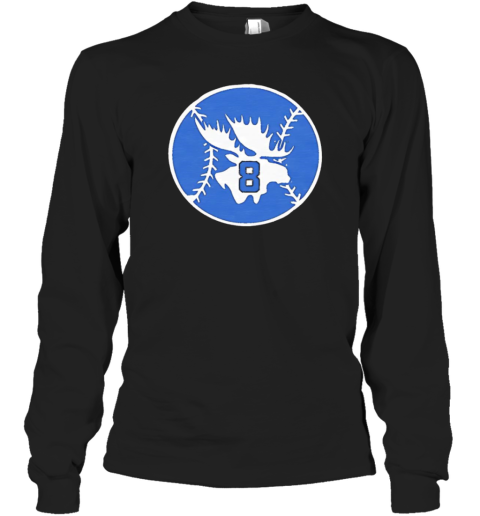 Mike Moustakas #8 Long Sleeved T-shirt