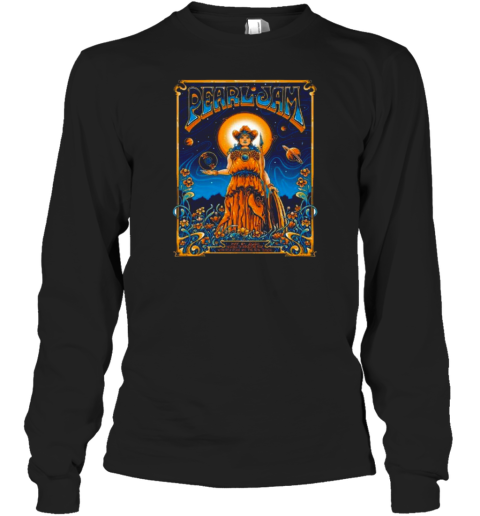 Pearl Jam Dark Matter At Bridgestone Arena In Nashville Tennessee On May 8 2025 World Tour 2025 Night 2 Event Long Sleeved T-shirt
