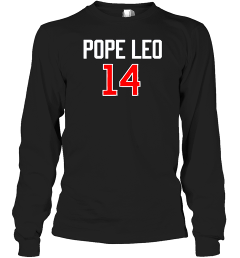 Pope Leo 14 Long Sleeved T-shirt