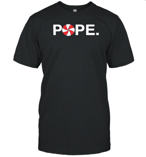 Pope Leo Xiv Pope Peppermint Swirl T-Shirt
