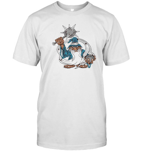 Sorcery Dept Holding A Mace T-Shirt