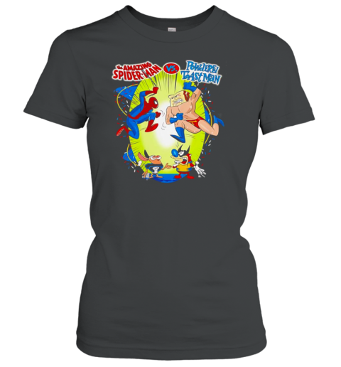 The Amazing Spider Man Vs Powdered Toast Man Classic Women's T-shirt
