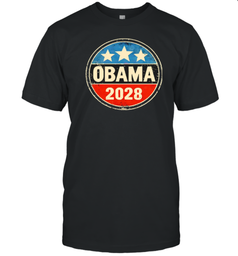Vintage Barack Obama 2028 Political T-Shirt