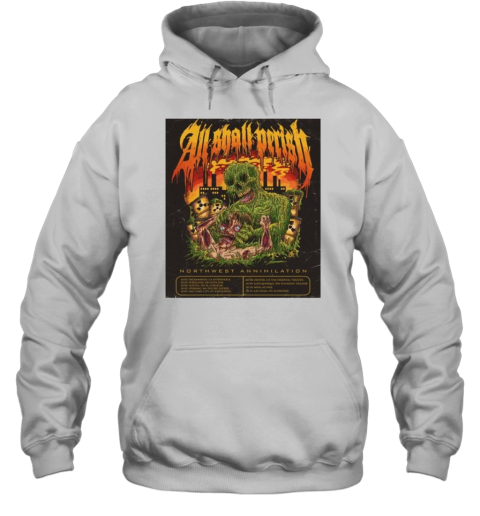 All Shall Perish Sunshine Theater Northwest Annihilation Oct 2025 Unisex Hoodie