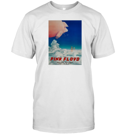 Bill Graham Presents Pink Floyd Oakland Coliseum May 9 – 10 1977 Poster T-Shirt