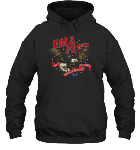CMA Fest Nashville Tennessee June 5TH 8TH 2025 Flying Eagle Unisex Hoodie