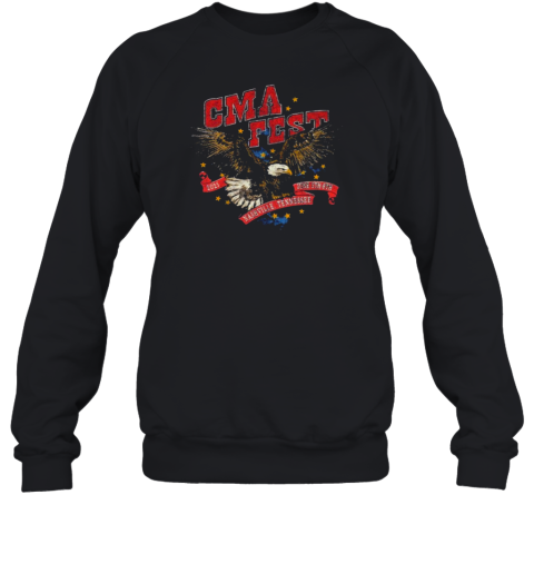 CMA Fest Nashville Tennessee June 5TH 8TH 2025 Flying Eagle Unisex Sweatshirt