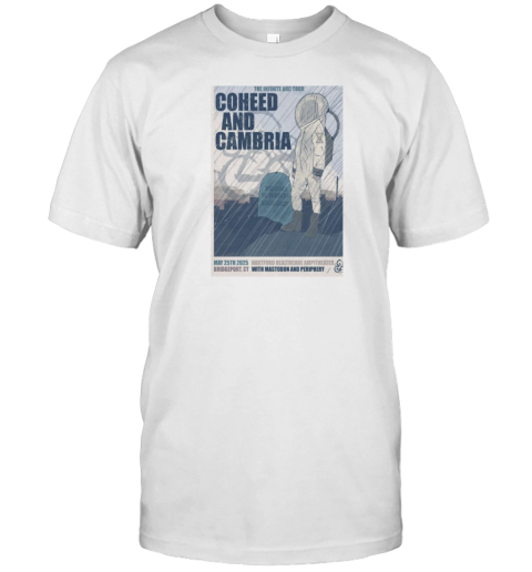 Coheed And Cambria Show May 25 2025 Hartford Healthcare Amphitheater, Bridgeport, CT T-Shirt
