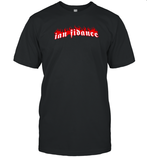 Ian Fidance Flames Logo T-Shirt