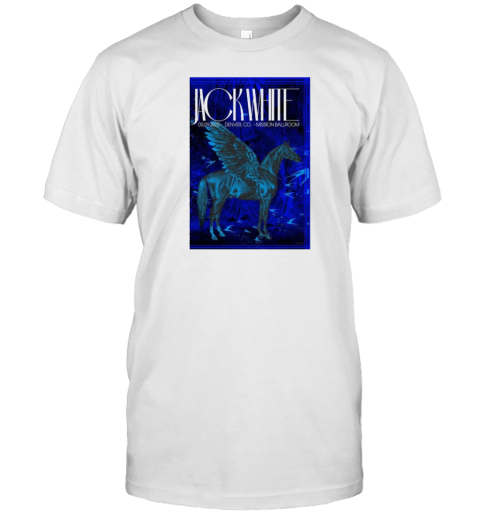 Jack White Mission Ballroom Denver CO May 9 2025 Concert T-Shirt