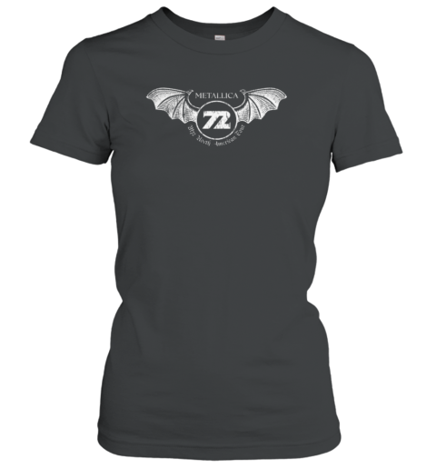 Metallica 72 M72 North American Tour Vintage Classic Women's T-shirt