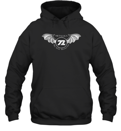 Metallica 72 M72 North American Tour Vintage Unisex Hoodie