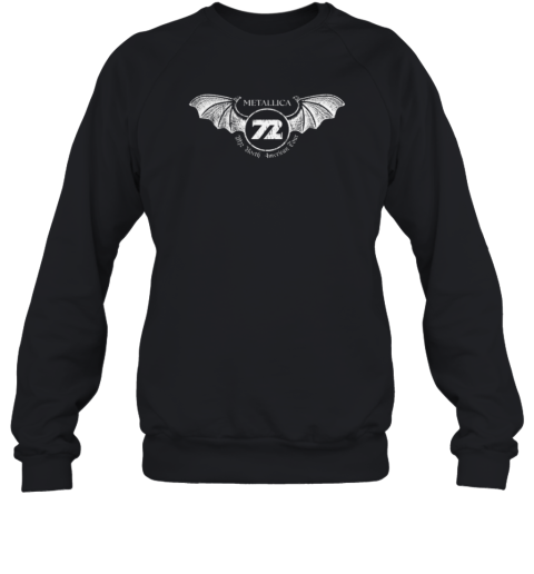 Metallica 72 M72 North American Tour Vintage Unisex Sweatshirt