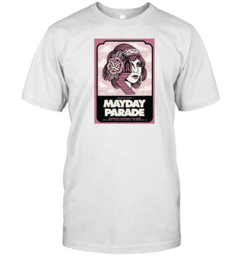Three Cheers For 20 Years Tour Mayday Parade Microwave Grayscale Like Roses June 6 2025 T-Shirt Three Cheers For 20 Years Tour Mayday Parade Microwave Grayscale Like Roses June 6 2025 T-Shirt