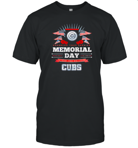 Cubs Memorial Day 2025 T-Shirt