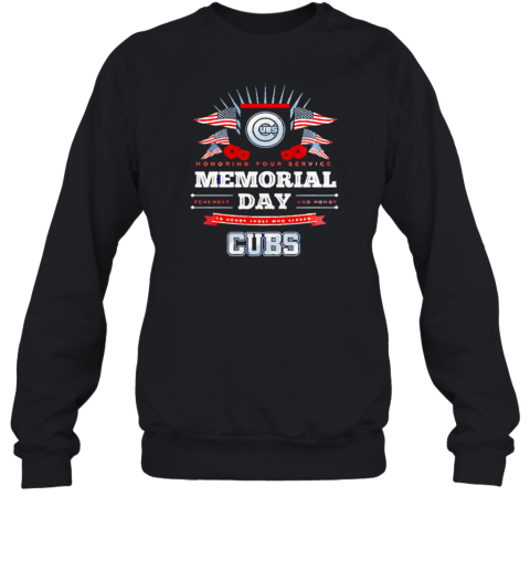 Cubs Memorial Day 2025 Unisex Sweatshirt